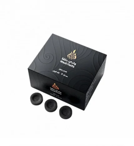 فحم بخور حجم وسط | 60 قرص حجم 33mm (وادي حلفا)